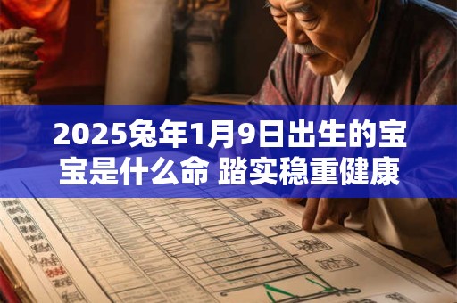 2025兔年1月9日出生的宝宝是什么命 踏实稳重健康无忧