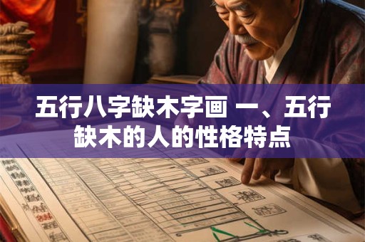 五行八字缺木字画 一、五行缺木的人的性格特点 五行八字缺木字画 一、五行缺木的人的性格特点