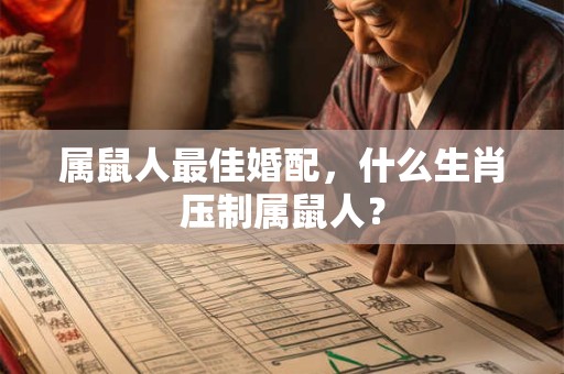 属鼠人最佳婚配，什么生肖压制属鼠人？