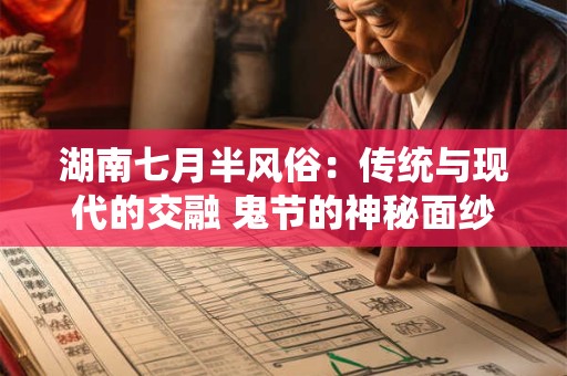 湖南七月半风俗：传统与现代的交融 鬼节的神秘面纱
