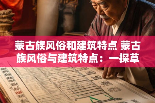 蒙古族风俗和建筑特点 蒙古族风俗与建筑特点：一探草原之韵