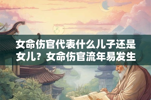 女命伤官代表什么儿子还是女儿？女命伤官流年易发生什么？