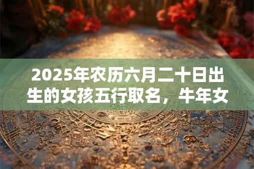 2025年农历六月二十日出生的女孩五行取名，牛年女孩最佳名字推荐
