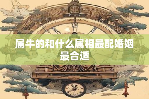 属牛的和什么属相最配婚姻最合适 属牛的和什么属相最配婚姻最合适