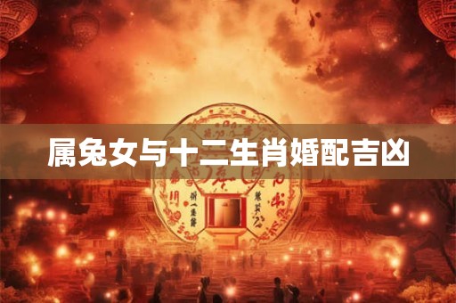 属兔女与十二生肖婚配吉凶