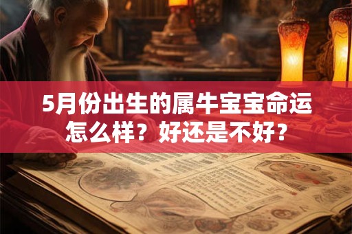 5月份出生的属牛宝宝命运怎么样？好还是不好？