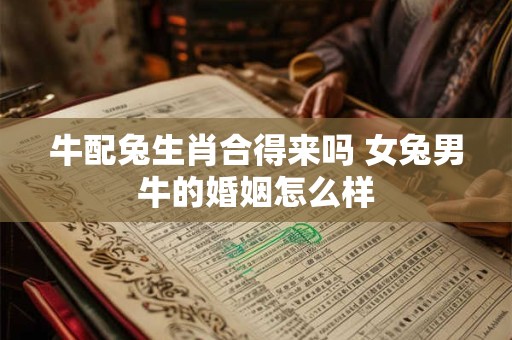 牛配兔生肖合得来吗 女兔男牛的婚姻怎么样