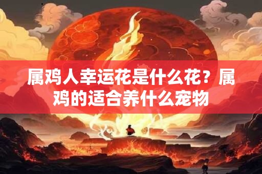 属鸡人幸运花是什么花？属鸡的适合养什么宠物