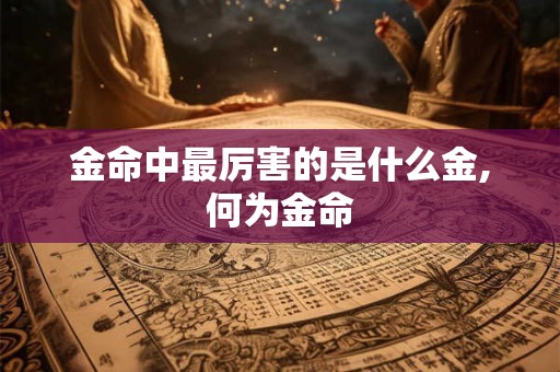 金命中最厉害的是什么金,何为金命
