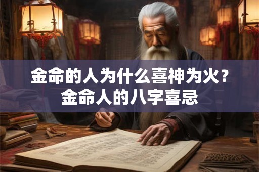 金命的人为什么喜神为火？金命人的八字喜忌