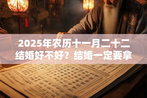 2025年农历十一月二十二结婚好不好？结婚一定要拿手捧花吗？