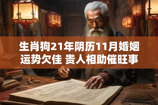 生肖狗21年阴历11月婚姻运势欠佳 贵人相助催旺事业运