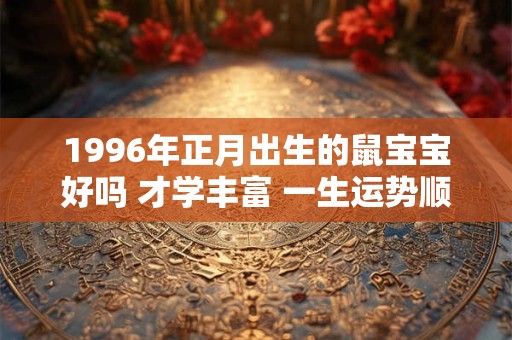 1996年正月出生的鼠宝宝好吗 才学丰富 一生运势顺遂