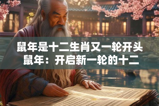 鼠年是十二生肖又一轮开头 鼠年：开启新一轮的十二生肖传奇