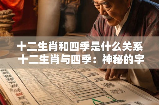 十二生肖和四季是什么关系 十二生肖与四季：神秘的宇宙之谜