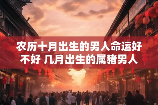 农历十月出生的男人命运好不好 几月出生的属猪男人命最好