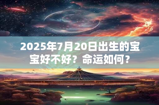 2025年7月20日出生的宝宝好不好？命运如何？