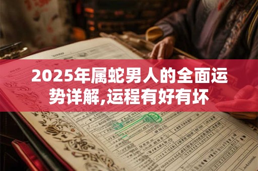 2025年属蛇男人的全面运势详解,运程有好有坏