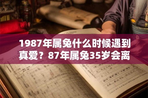 1987年属兔什么时候遇到真爱?87年属兔35岁会离婚吗? 1987年属兔什么时候遇到真爱?87年属兔35岁会离婚吗?