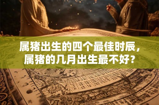 属猪出生的四个最佳时辰，属猪的几月出生最不好？