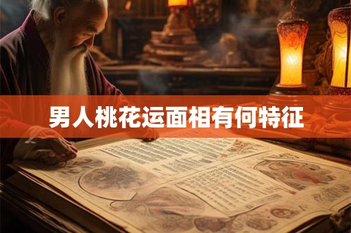 男人桃花运面相有何特征