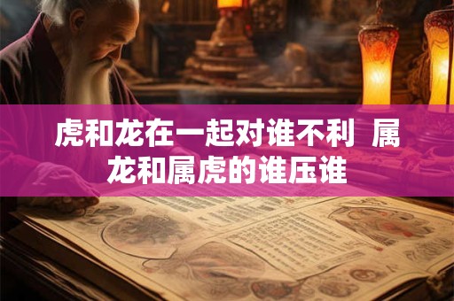 虎和龙在一起对谁不利  属龙和属虎的谁压谁