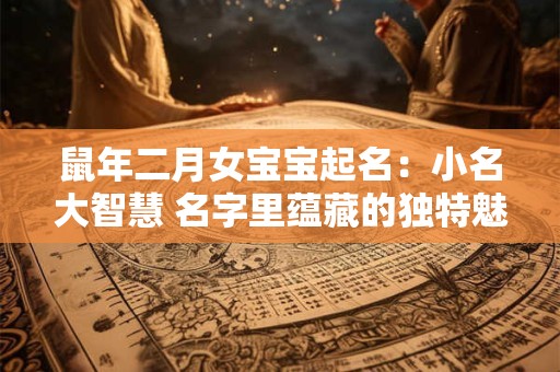 鼠年二月女宝宝起名：小名大智慧 名字里蕴藏的独特魅力！