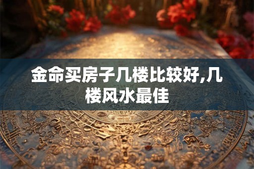 金命买房子几楼比较好,几楼风水最佳