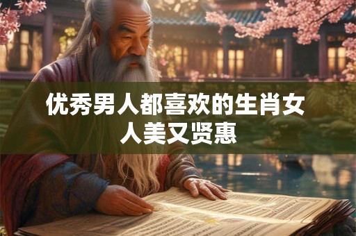 优秀男人都喜欢的生肖女 人美又贤惠