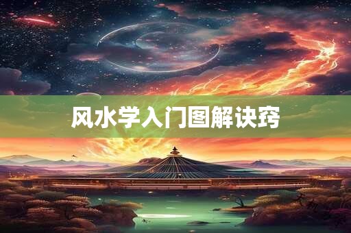 风水学入门图解诀窍