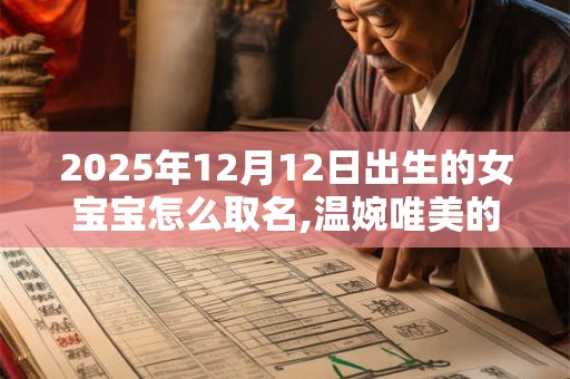 2025年12月12日出生的女宝宝怎么取名,温婉唯美的名字推荐
