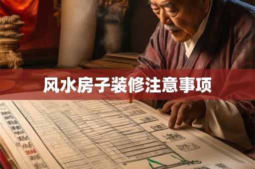 风水房子装修注意事项
