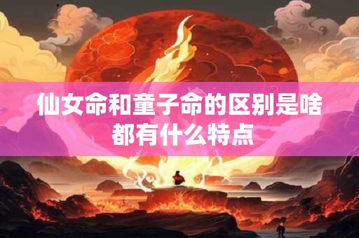 仙女命和童子命的区别是啥 都有什么特点