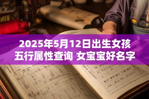 2025年5月12日出生女孩五行属性查询 女宝宝好名字合集