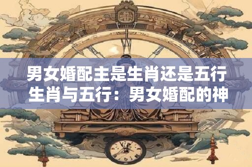 男女婚配主是生肖还是五行 生肖与五行：男女婚配的神秘法则