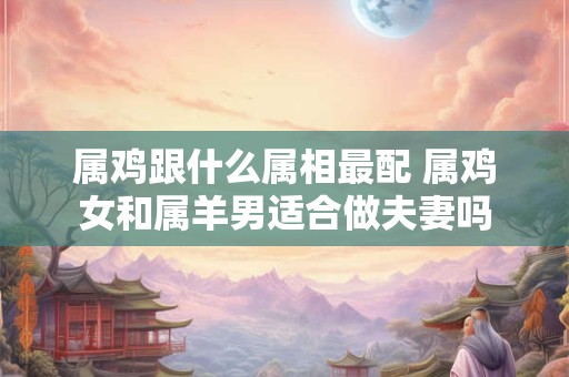 属鸡跟什么属相最配 属鸡女和属羊男适合做夫妻吗