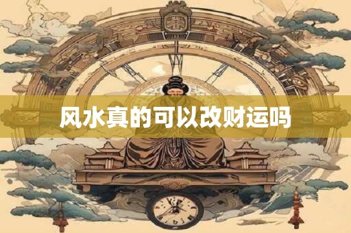 风水真的可以改财运吗