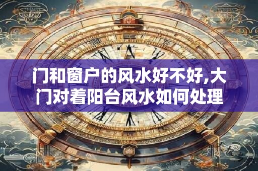门和窗户的风水好不好,大门对着阳台风水如何处理