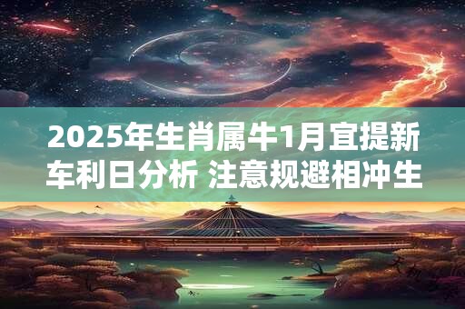 2025年生肖属牛1月宜提新车利日分析 注意规避相冲生肖