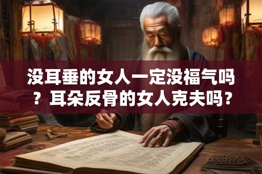 没耳垂的女人一定没福气吗？耳朵反骨的女人克夫吗？