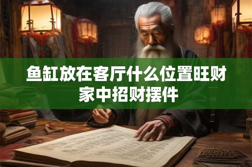 鱼缸放在客厅什么位置旺财 家中招财摆件