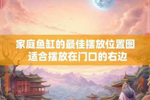 家庭鱼缸的最佳摆放位置图  适合摆放在门口的右边