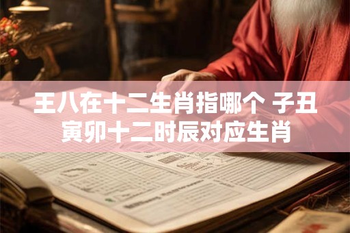 王八在十二生肖指哪个 子丑寅卯十二时辰对应生肖