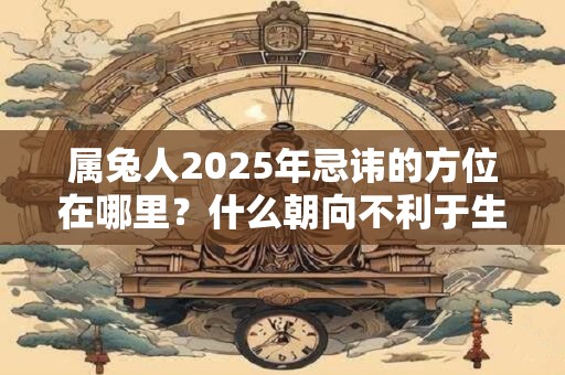 属兔人2025年忌讳的方位在哪里？什么朝向不利于生肖兔