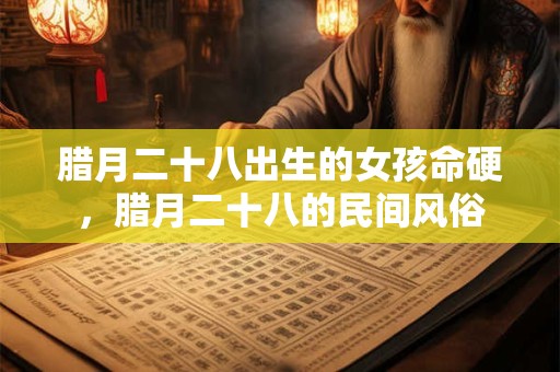 腊月二十八出生的女孩命硬，腊月二十八的民间风俗