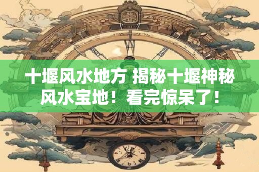 十堰风水地方 揭秘十堰神秘风水宝地！看完惊呆了！