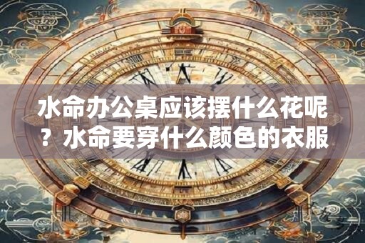 水命办公桌应该摆什么花呢？水命要穿什么颜色的衣服？