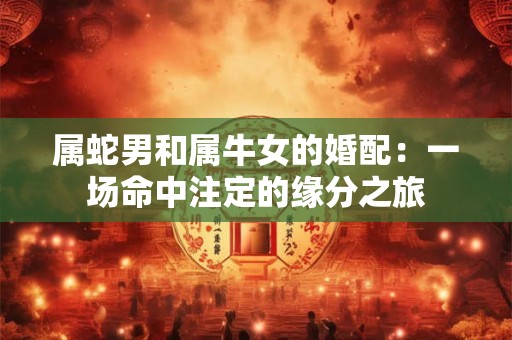 属蛇男和属牛女的婚配：一场命中注定的缘分之旅