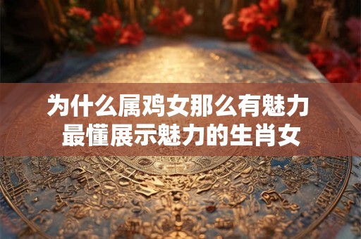 为什么属鸡女那么有魅力 最懂展示魅力的生肖女