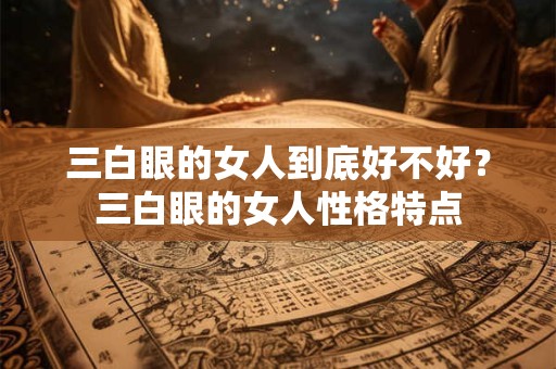 三白眼的女人到底好不好？三白眼的女人性格特点